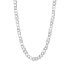 Thumbnail Image 0 of 10K Semi-Solid White Gold Cuban Curb Chain - 16"