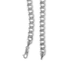 Thumbnail Image 1 of 10K Hollow White Gold Curb Chain - 24"