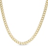 Thumbnail Image 0 of 14K Semi-Solid Gold Miami Curb Chain - 20"
