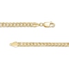 Thumbnail Image 2 of 14K Semi-Solid Gold Miami Curb Chain - 20"