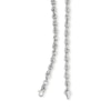Thumbnail Image 1 of 10K Hollow White Gold Rope Chain - 26"
