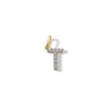 Thumbnail Image 0 of 10K Solid Gold CZ T Initial Charm