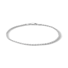 Thumbnail Image 0 of Sterling Silver Rope Chain Anklet Made in Italy - 10"