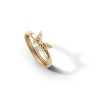 Thumbnail Image 2 of ​​​​​​​10K Solid Gold Butterfly Shank Ring - Size 7.5