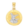Thumbnail Image 0 of 10K Solid Gold Saint Michael Two-Tone Charm
